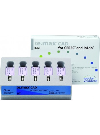 Блоки IPS e.max CAD for CEREC / InLab HT В2 I12/5