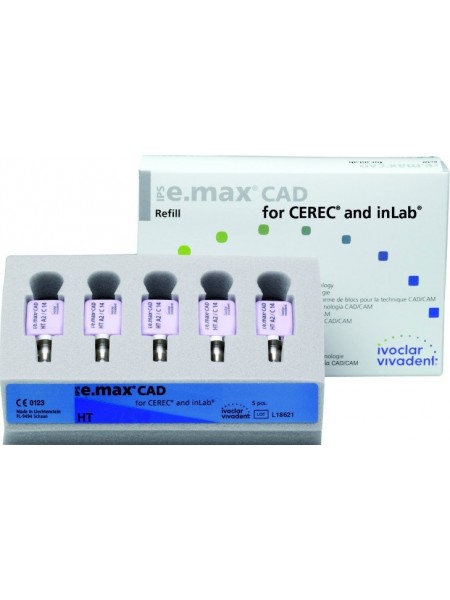 Блоки IPS e.max CAD for CEREC/ InLab HT В1 I12/5