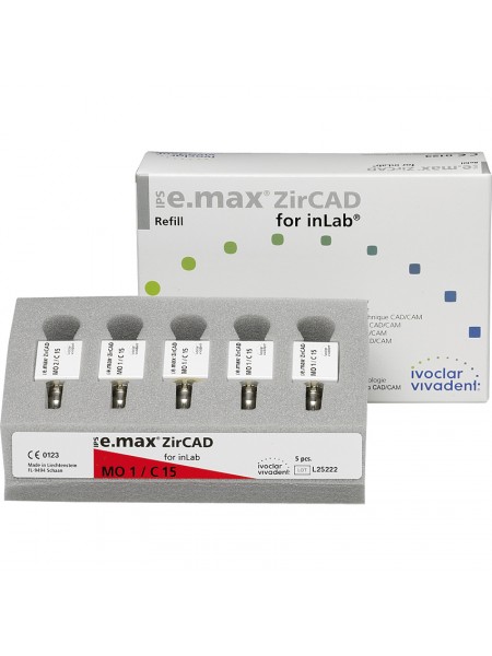 Емакс / ZirCAD inLab MO 0 C15 L/25 602440