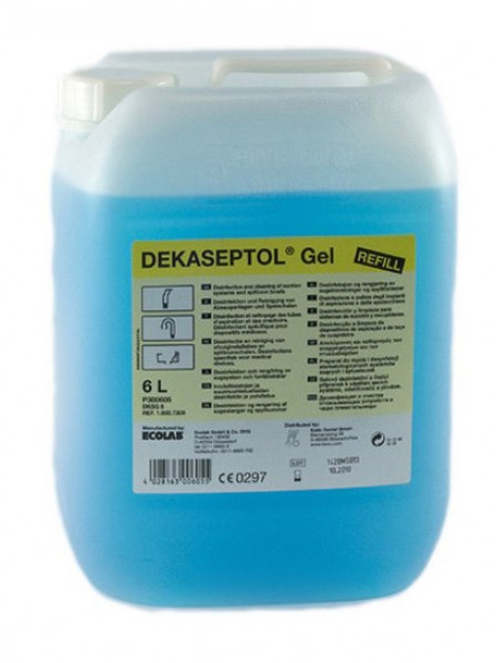Dekaseptol gel для очистки систем установки 6л 