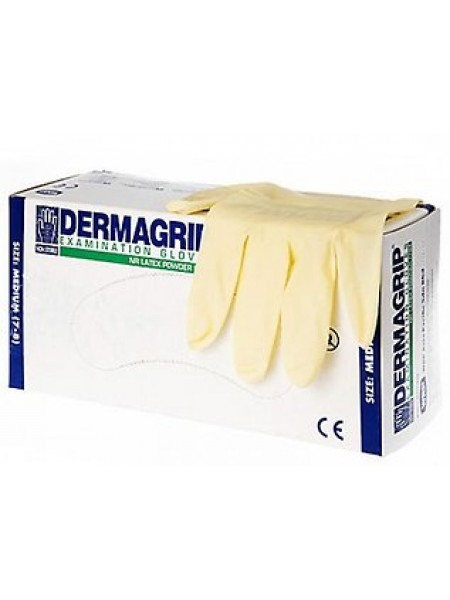 Перчатки Dermagrip L (8-9) - 50 пар