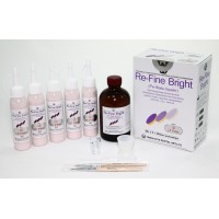 Re-Fine Bright  пластмасса самотвердеющая быстрой полимеризации,  Pink x 5 шт x 50 г + 260 мл жидкость